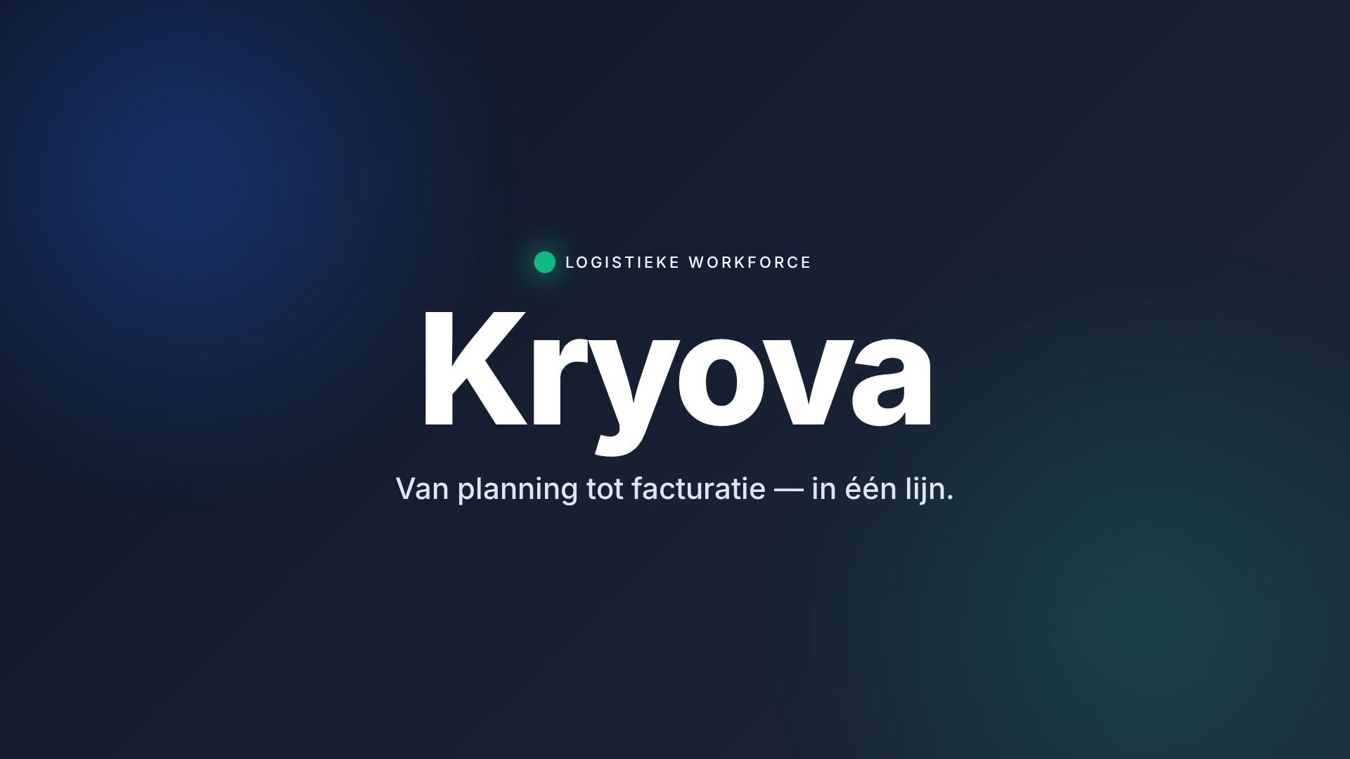 Kryova demo poster